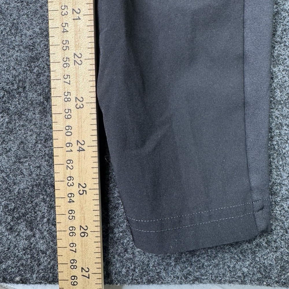 Gymshark Mens M Black Training Pants Tapered Zip Pockets Mesh Panel Athletic - Picture 7 of 8